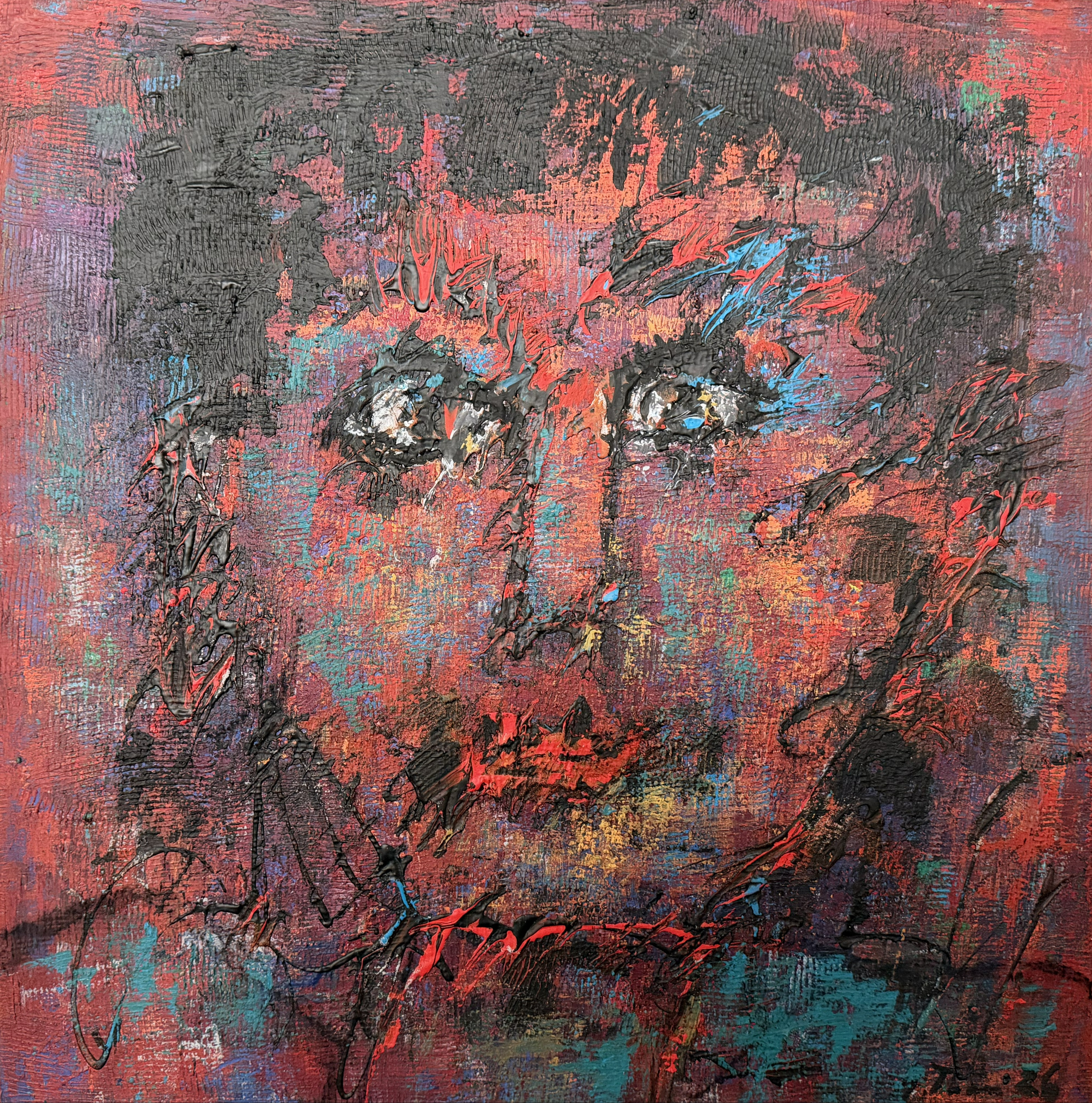 Zwischen den Schichten - Gesicht VII